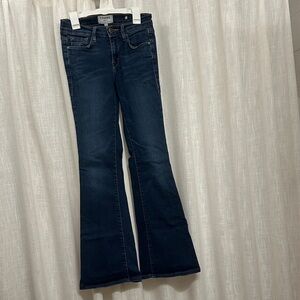 Frame Denim Dark Blue Flare Jeans